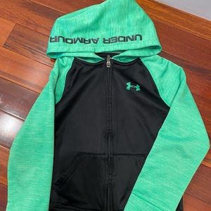 Kids Under Armour zip up hoodie